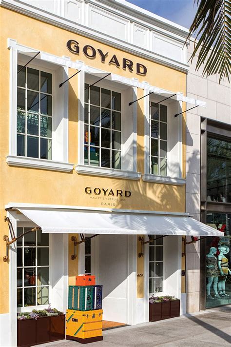 goyard beverly hills rodeo|goyard men's boutique.